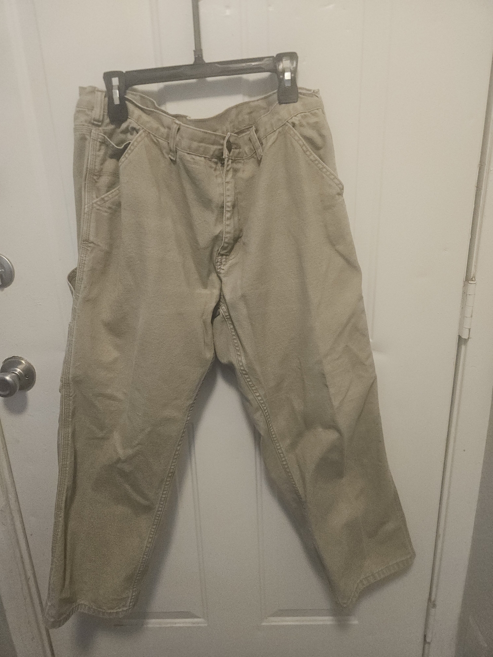 Wolverine Mens Tan Carpenter Work Pants Size 40x30